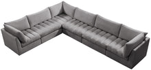 Load image into Gallery viewer, Jacob Grey Velvet Modular Sectional
