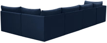 Load image into Gallery viewer, Jacob Navy Velvet Modular Sectional
