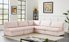 Load image into Gallery viewer, Jacob Pink Velvet Modular Sectional
