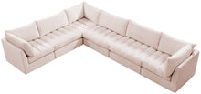 Load image into Gallery viewer, Jacob Pink Velvet Modular Sectional
