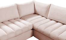 Load image into Gallery viewer, Jacob Pink Velvet Modular Sectional
