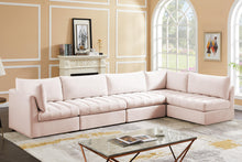 Load image into Gallery viewer, Jacob Pink Velvet Modular Sectional
