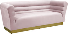 Load image into Gallery viewer, Bellini Pink Velvet Sofa
