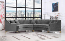 Load image into Gallery viewer, Jackson Grey Velvet 2pc. Sectional
