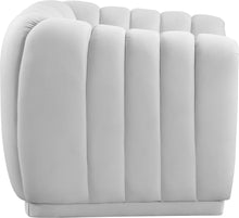 Load image into Gallery viewer, Dixie Cream Velvet Chair
