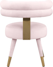 Load image into Gallery viewer, Fitzroy Pink Velvet Dining Chair
