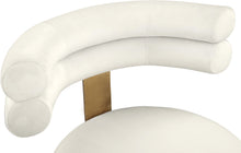 Load image into Gallery viewer, Fitzroy Cream Velvet Dining Chair
