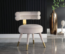 Load image into Gallery viewer, Fitzroy Cream Velvet Dining Chair
