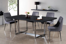 Load image into Gallery viewer, Karina Grey Velvet Dining Chair
