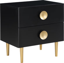 Load image into Gallery viewer, Zayne Black Night Stand
