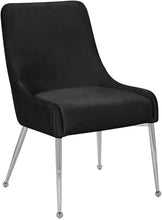 Load image into Gallery viewer, Ace Black Velvet Dining Chair
