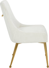 Load image into Gallery viewer, Ace Cream Velvet Dining Chair
