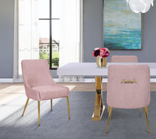 Load image into Gallery viewer, Ace Pink Velvet Dining Chair
