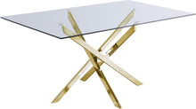 Load image into Gallery viewer, Xander Gold Dining Table
