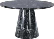 Load image into Gallery viewer, Omni Black Faux Marble Dining Table
