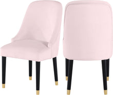 Load image into Gallery viewer, Omni Pink Velvet Dining Chair
