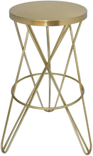Load image into Gallery viewer, Mercury Gold Bar Stool
