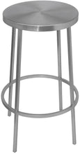Load image into Gallery viewer, Tyson Silver Counter Stool
