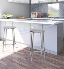 Load image into Gallery viewer, Tyson Silver Counter Stool
