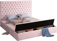 Load image into Gallery viewer, Bliss Pink Velvet Full Bed (3 Boxes)
