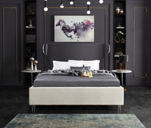 Load image into Gallery viewer, Ghost Cream Velvet King Bed
