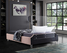 Load image into Gallery viewer, Ghost Pink Velvet Full Bed
