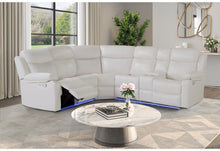 Load image into Gallery viewer, U6026 Blanche White Sectional Sofa
