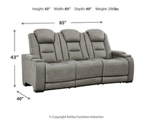 Load image into Gallery viewer, The Man-Den Power Reclining Sofa
