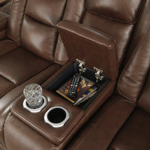 Load image into Gallery viewer, The Man-Den Power Reclining Loveseat with Console
