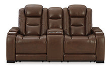 Load image into Gallery viewer, The Man-Den Power Reclining Loveseat with Console
