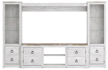 Load image into Gallery viewer, Willowton 4-Piece Entertainment Center
