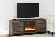 Load image into Gallery viewer, Trinell TV Stand with Electric Fireplace
