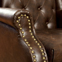 Load image into Gallery viewer, VAUGH Rustic Brown Accent Chair
