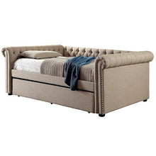 Load image into Gallery viewer, Leanna Daybed w Trundle Beige
