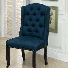 Load image into Gallery viewer, SANIA Antique Black Wingback Chair (2/CTN) image
