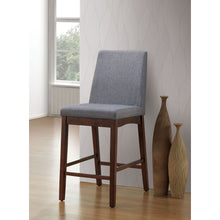 Load image into Gallery viewer, Marten Brown Cherry/Gray Counter Ht. Chair (2/CTN)
