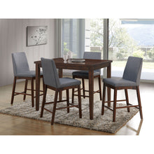 Load image into Gallery viewer, Marten Brown Cherry/Gray Counter Ht. Chair (2/CTN)
