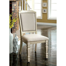 Load image into Gallery viewer, HOLCROFT Antique White/Ivory Side Chair (2/CTN)
