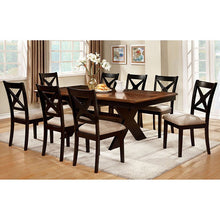 Load image into Gallery viewer, Liberta Dark Oak/Black Dining Table
