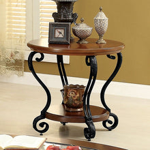 Load image into Gallery viewer, MAY Brown Cherry End Table image
