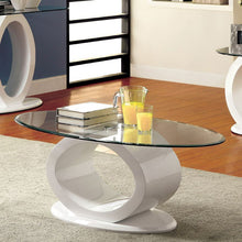 Load image into Gallery viewer, LODIA III White Coffee Table, White image
