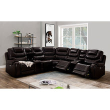 Load image into Gallery viewer, Mariah Power Sectional Brown
