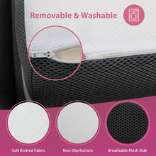 Load image into Gallery viewer, Hollyhock 4&quot; Full Tri-Fold Memory Foam Topper
