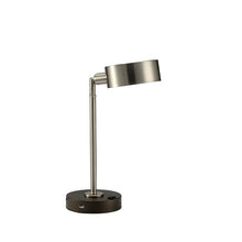 Load image into Gallery viewer, Gail Stain Nickel Table Lamp image
