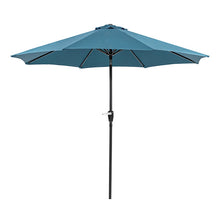 Load image into Gallery viewer, Soli 9&#39; Outdoor Umbrella w/ Auto Tilt + 21&quot; Round Base
