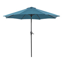 Load image into Gallery viewer, Tano 9&#39; Outdoor Umbrella + 21&quot; Round Base

