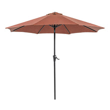 Load image into Gallery viewer, Tano 9&#39; Outdoor Umbrella + 21&quot; Round Base
