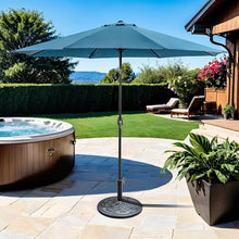 Load image into Gallery viewer, Mora 11&#39; Outdoor Umbrella + 21&quot; Round Base
