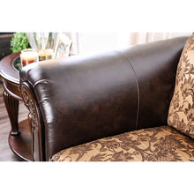 Load image into Gallery viewer, Quirino Tan/Dark Brown Sofa
